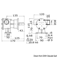 Nauco 36 pump 1"