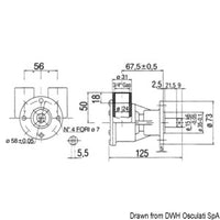 Nauco FPR043 flanged pump