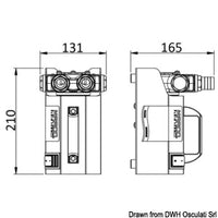 Electropump for gasoil/oil transfer 12 V