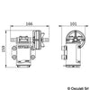Self-priming electric pump 12 V 15 l/min