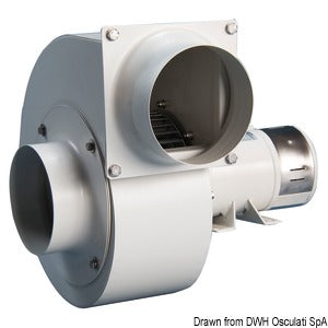 Centrifugal blower 24 V 120 W 6 A LD