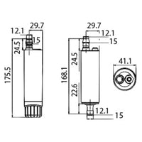 Submersible centrifugal pump