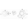 Centrifugal extractor wall mounting 12 V 11.5 A