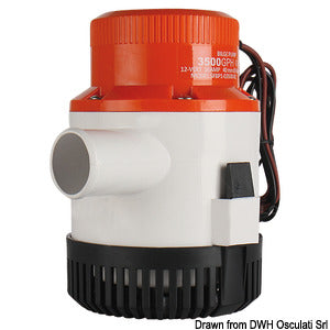 Maxi submersible bilge pump G3500 12 V