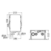 Europump Auto grey water drain well 12 V