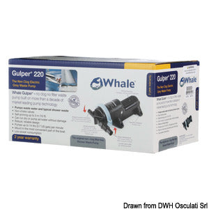 WHALE Gulper pump 220 12V retail