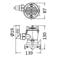 Europump submersible pump f. fish tank aeration