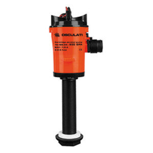 Europump in-line bulkhead pump fish tank aeration