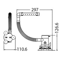 Aerator pump for baitwell/livewell tanks