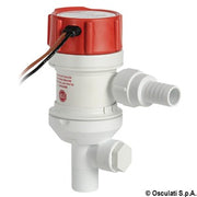 Rule tank aerator pump inside outlet