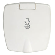 New Edge recess-fit water pressure reducer white