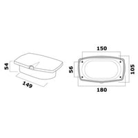 New Edge water inlet/outlet plug