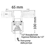 Bayonet + sloped plastic fitting