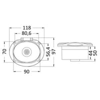 Elissa quick fitting hose connector for deck washdown