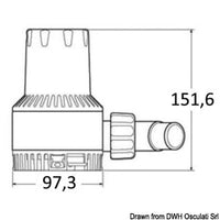 Attwood Heavy Duty bilge pump 24 V 3.5 A