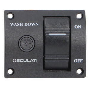 Panel switch for washdown pump