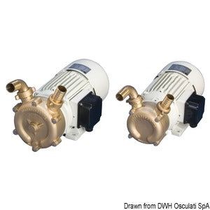 Professional bronze self-priming pump 75 l/min
