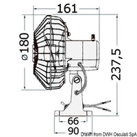 TMC adjustable fan 24 V