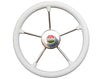 Hydrodrive 16020-VRW 35 White Steering Wheel