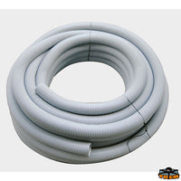 Pvc flexible hose grey color - Ø mm 53-62 - Grey colour - Coil Mt 15 [P1600062]