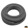Pvc flexible hose grey color - Ø mm 53-62 - Grey colour - Coil Mt 15 [P1600062]