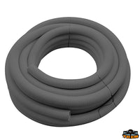 Pvc flexible hose grey color - Ø mm 53-62 - Grey colour - Coil Mt 15 [P1600062]