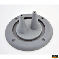 Double cable bellow diameter 8 mm grey color - Grey colour [L5308079]