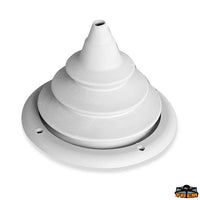 Flanged bellow diameter 12 mm black color - Black colour [L5302080]