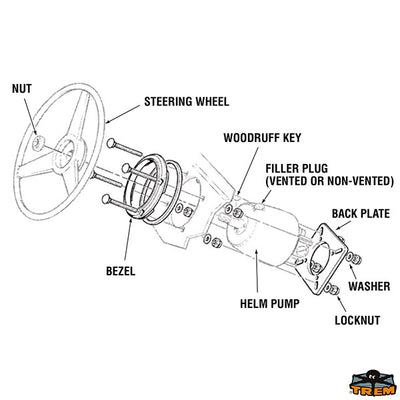 Recessed bracket Trem L5305478