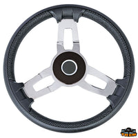 Steering wheel with stainlesssteel spokes Trem L5180326