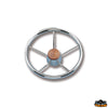 Rudder wheel in tainless steelmod. Race 5 spokes Trem L5132004