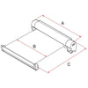 Fiamma F45s 300 Awning for VW T5/T6 & Transporter LWB (RHD Grey/Black)