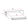 Fiamma F45 Eagle 400 Awning Polar White - Royal Grey (08590A01R)