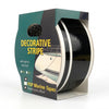 PSP Colour Stripe Double Stripe D3 40mm Black 40mm x 50m