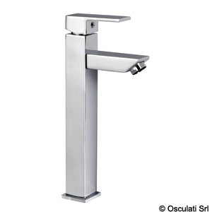 Square tall mixer for toilet sink (for projecting sinks)