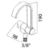 Style tap cold water