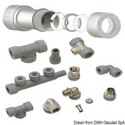 Hydrofix threaded ring nut 22 mm