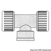 Hydrofix system brass T-joint 1/2"