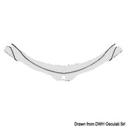 Hydrofix curve holder w. fastening screw