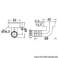 Cockpit drain