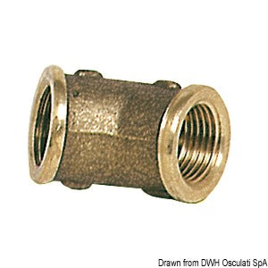 Brass 45° elbow 1