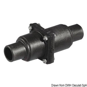 Whale in-line check valve 25/38 mm