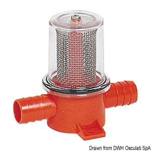 Flush mount filter 3/4