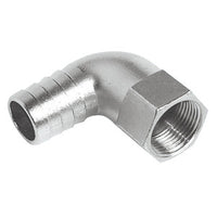 90° Female hose adaptor 1"1/4 x 38 mm