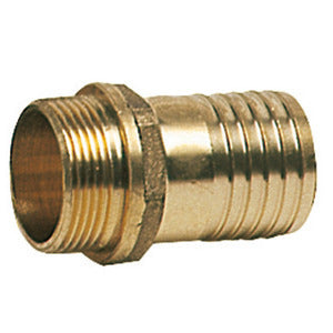 Cast brass male hose adaptor 3/8" x 15 mm