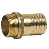 Cast brass male hose adaptor 3/8" x 13 mm