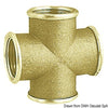 Brass cross joint female 1"