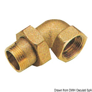 90° 3-piece elbow 1