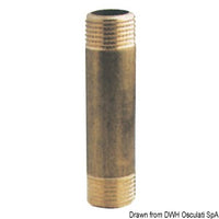 Brass extension sleeve 3/8" x 150 mm