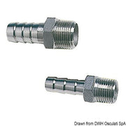 Male hose adapter 1"1/4 x 35 mm